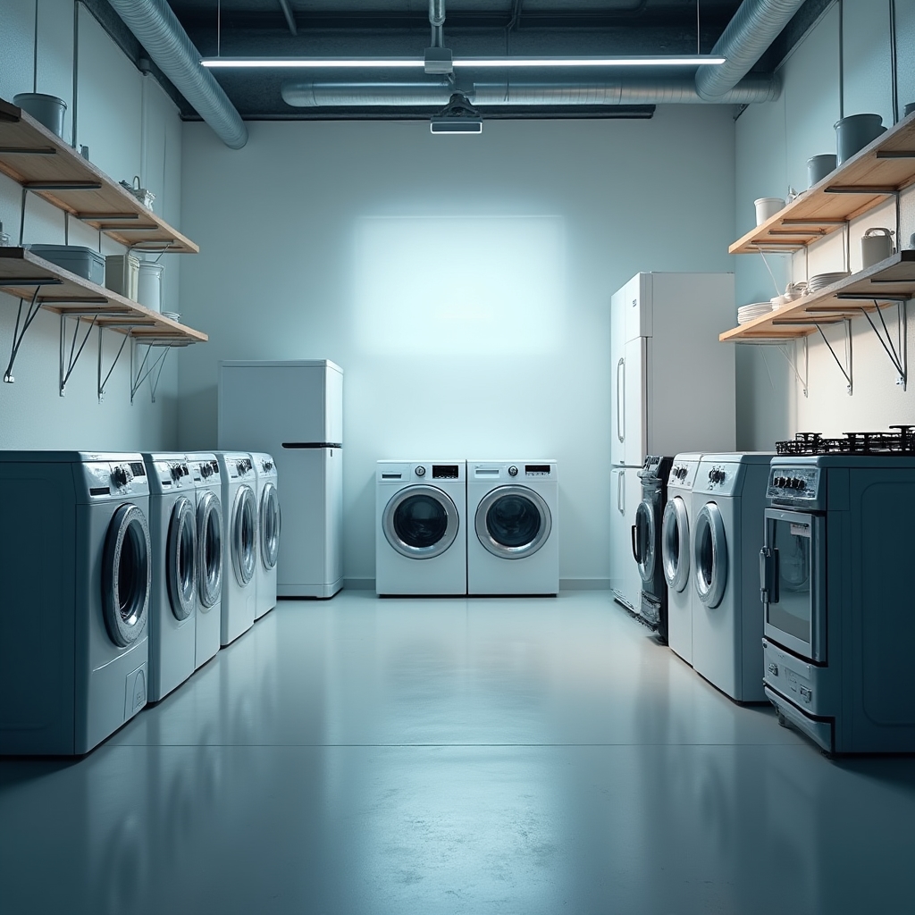 Коллекция принятой бытовой техники на разборку